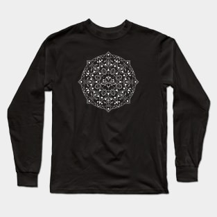 Lotus Flower Mandala Long Sleeve T-Shirt